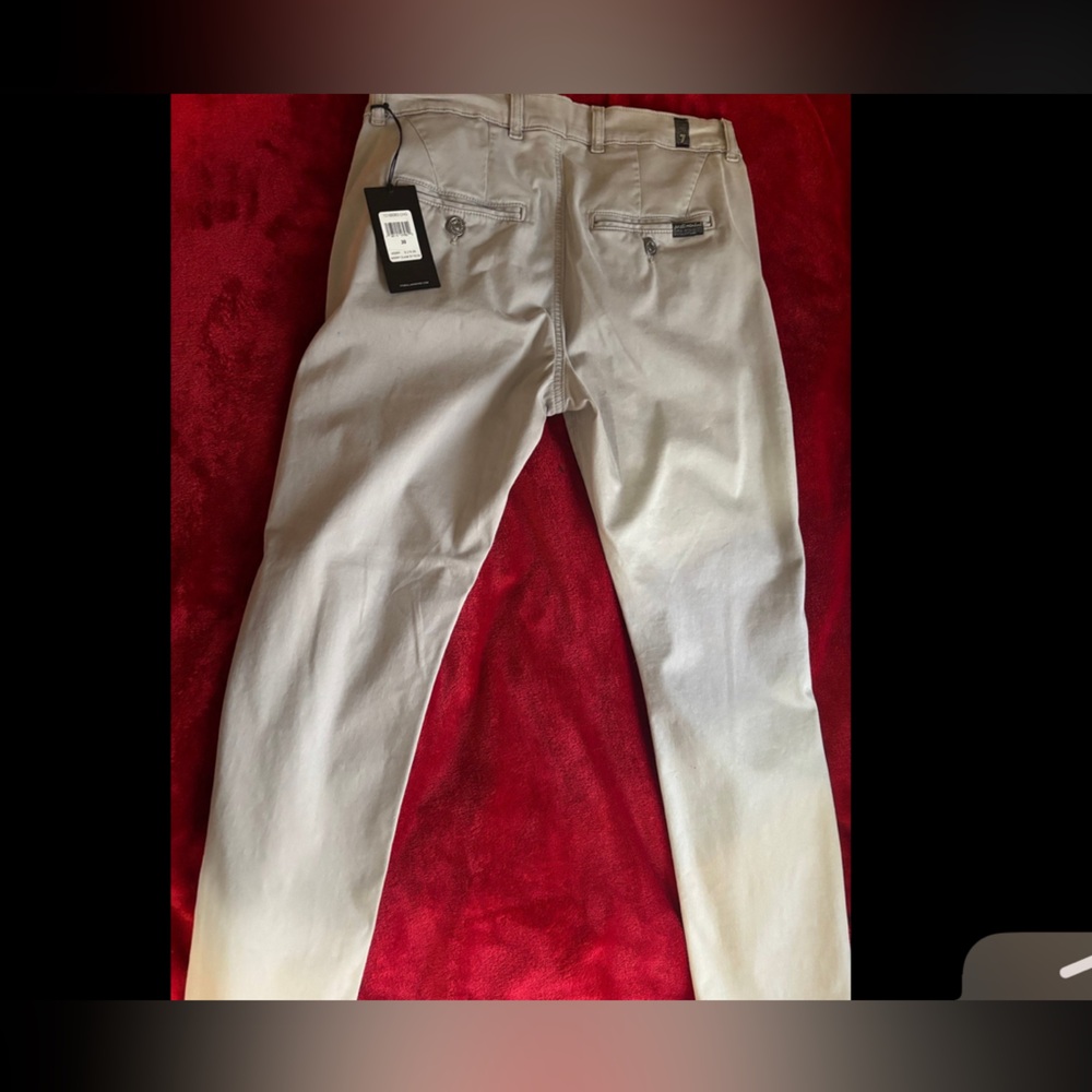 7 For All Mankind Gray Slim Jeans